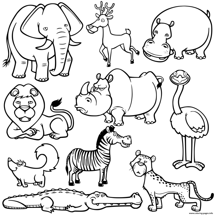 Annie and the wild animals coloring pages