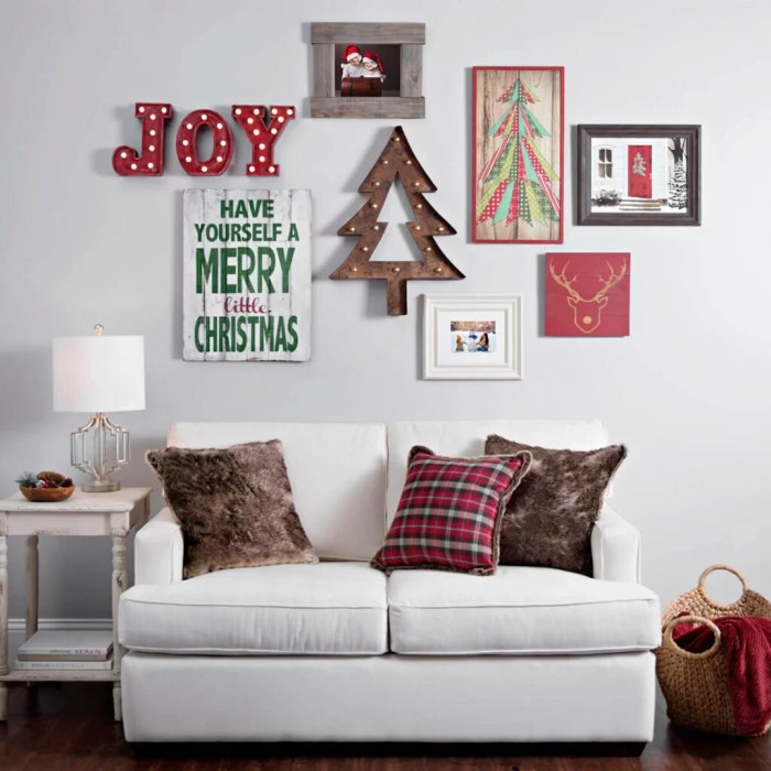 Wall decor ideas for christmas