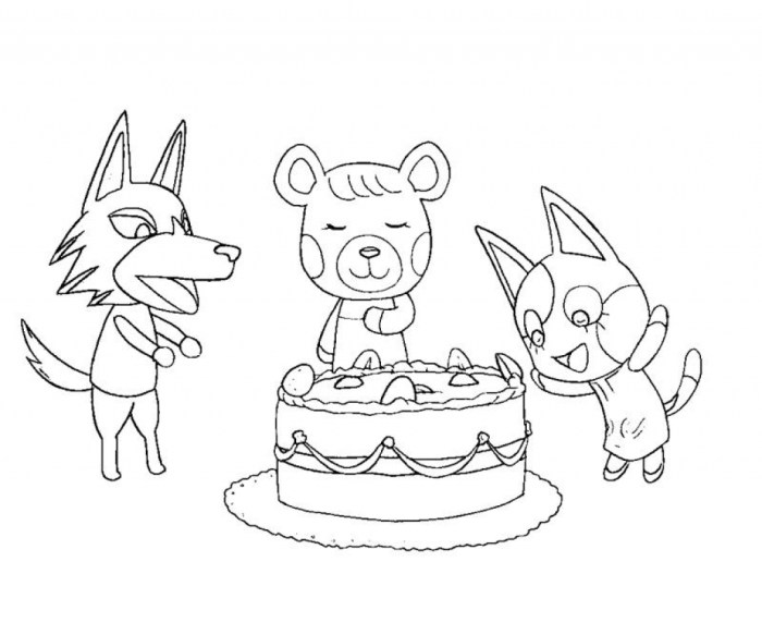 Animal crossing coloring pages isabelle