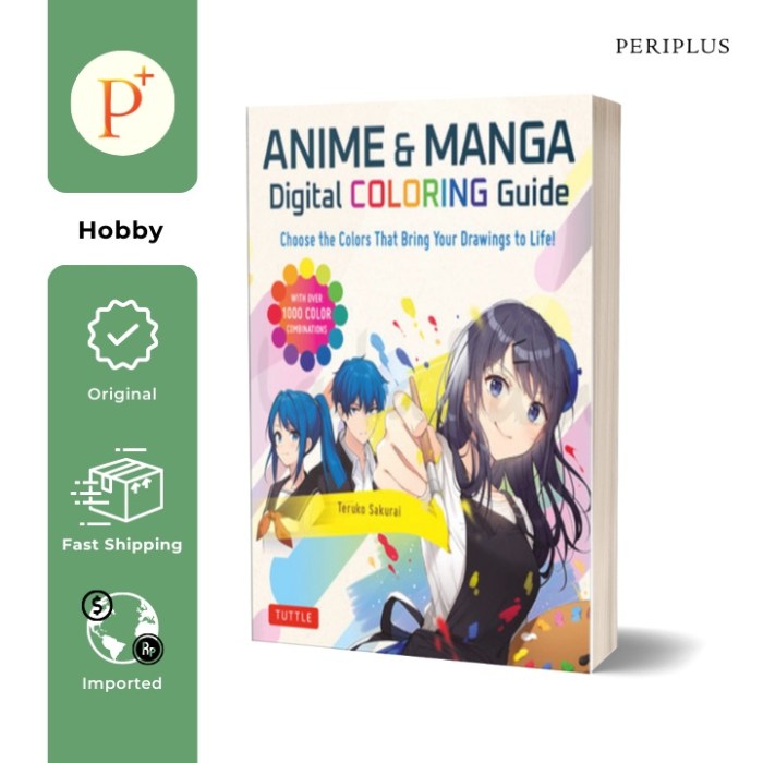 Anime & manga digital coloring guide pdf