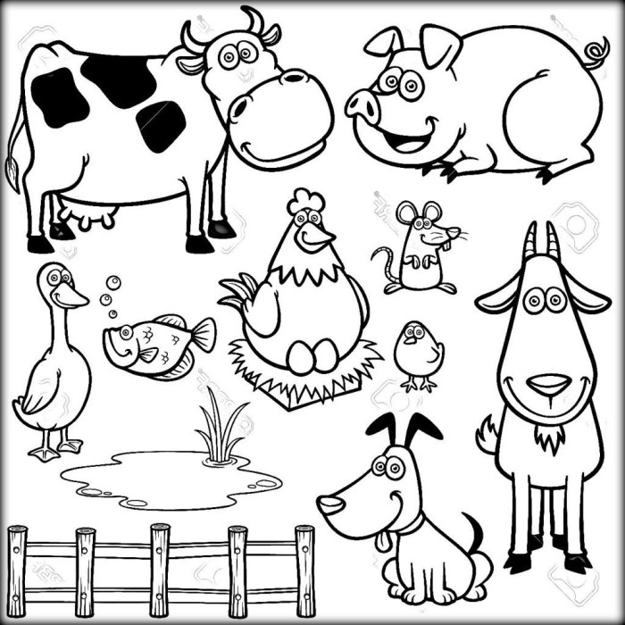 Free printable animal coloring pages pdf