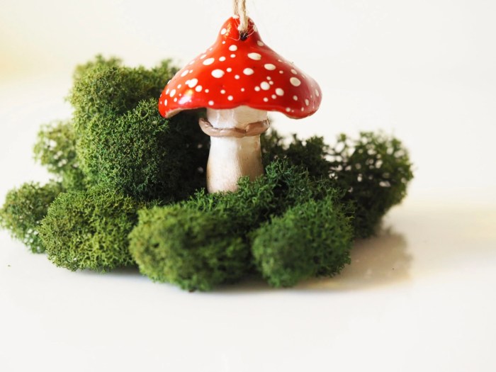 Mushroom christmas decor trend report