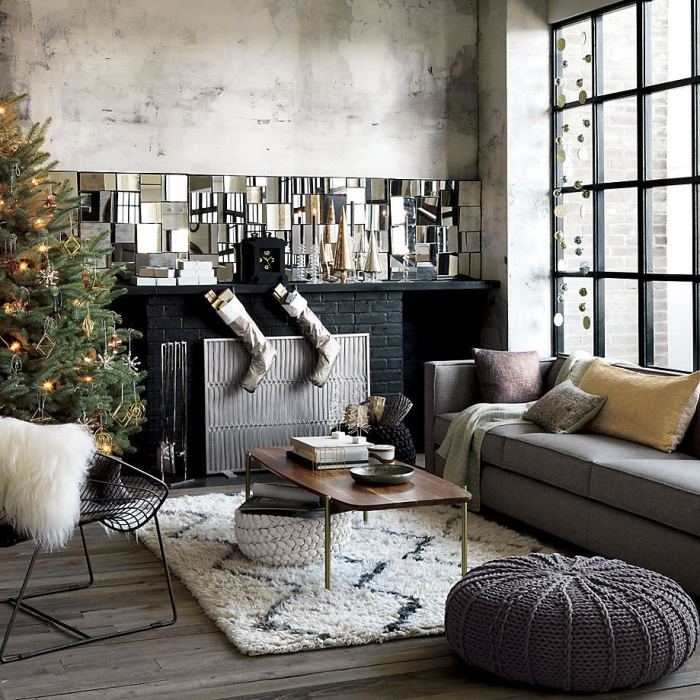 Modern decor for christmas