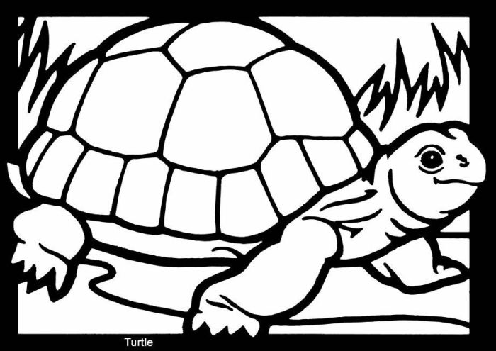 Mosaic coloring pages animals