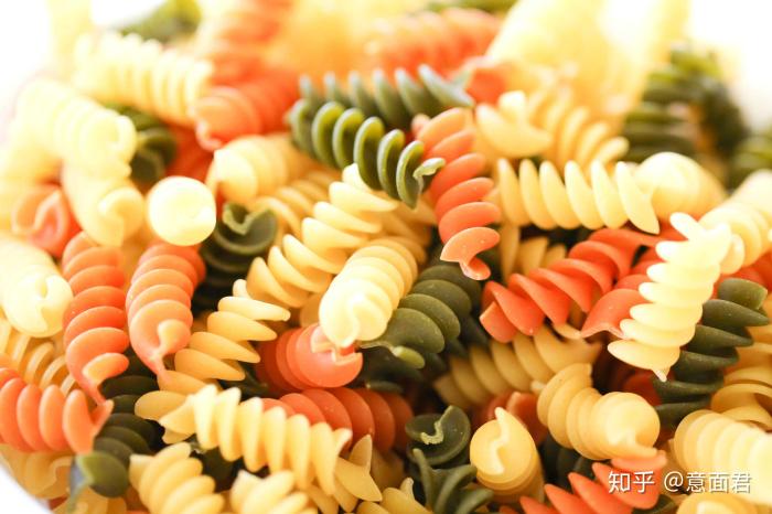 Dye pasta with food coloring